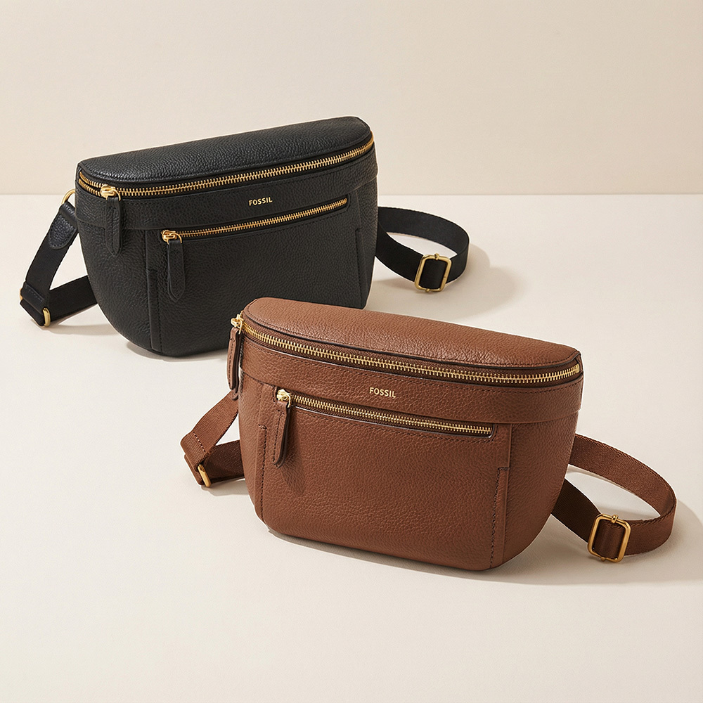 Tatum 真皮斜背包 (兩色可選)