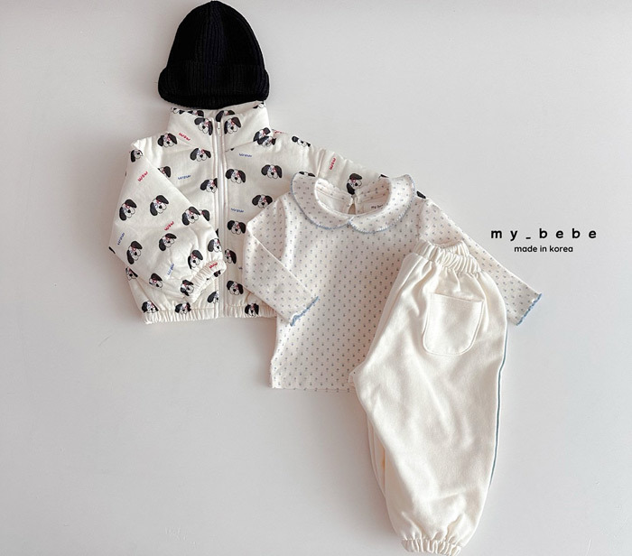 正韓春My bebe 兩色溫柔感有領上衣