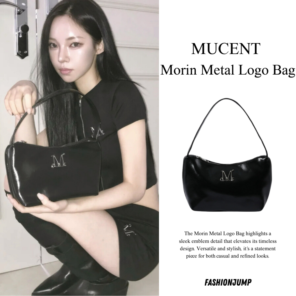 （現貨）MUCENT MORIN METAL LOGO 腋下包 P0000BAG