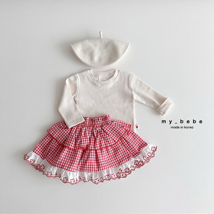 正韓春My bebe 兩色俏皮跳舞裙