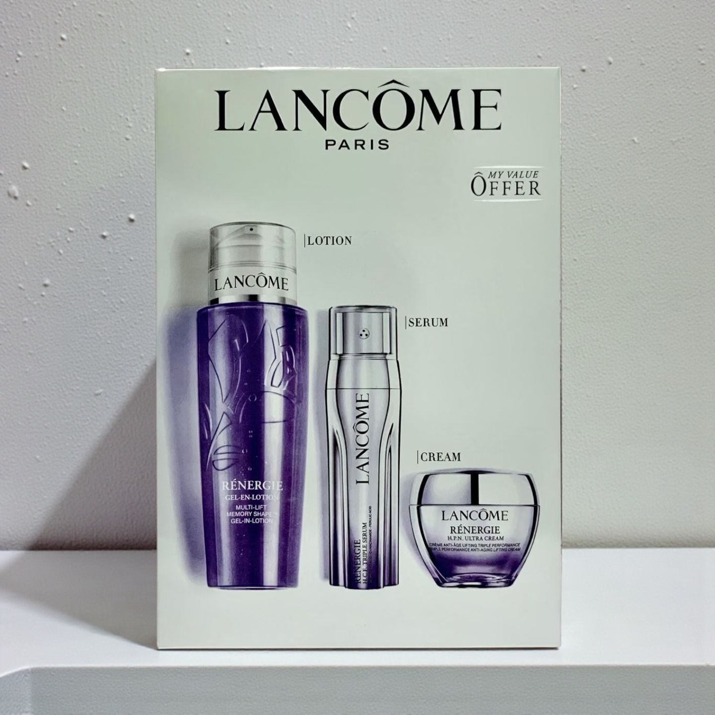 LANCOME 塑顏三件套