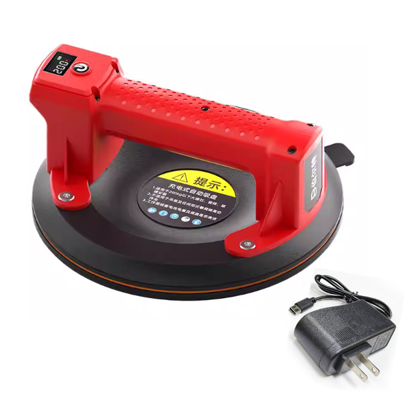 附發票｜HGAT1S｜8吋 自動補氣玻璃吸盤 現貨 最便宜 能數位自動補氣 玻璃 大板磁磚 大理石