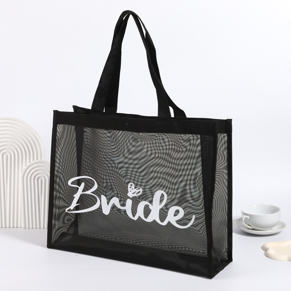 網紗提背兩用袋