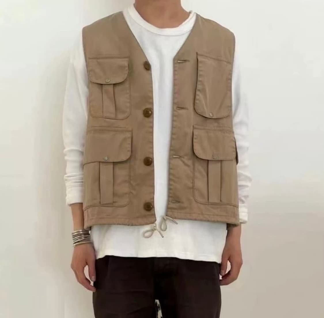 ⏱️限時優惠LIMITED TIME SALE: VISVIM MINTO HUNTING VEST - BEIGE SIZE 4 IN STOCK NOW (現貨發售中)