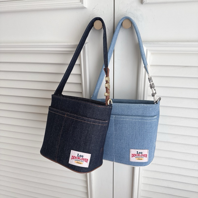 （現貨）LEE 單寧 水桶包 托特包 LE240070M