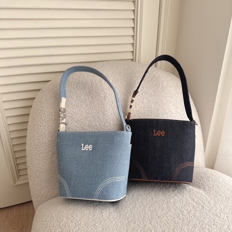 （現貨）LEE 單寧 水桶包 托特包 LE240070M