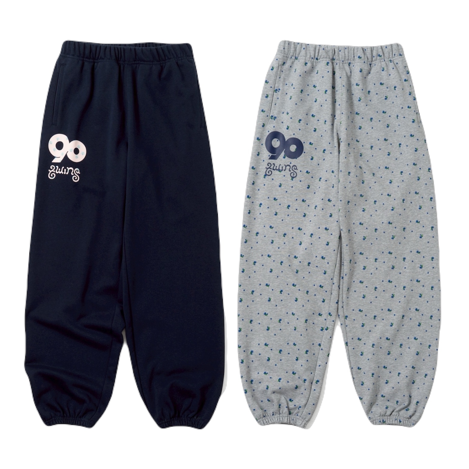 9090 × twins Flower Sweatpants