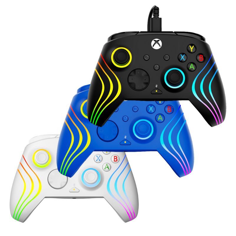 烏龜海灘Turtle Beach Afterglow Wave有線手把 黑色/藍色/白色 支援XBOX PC