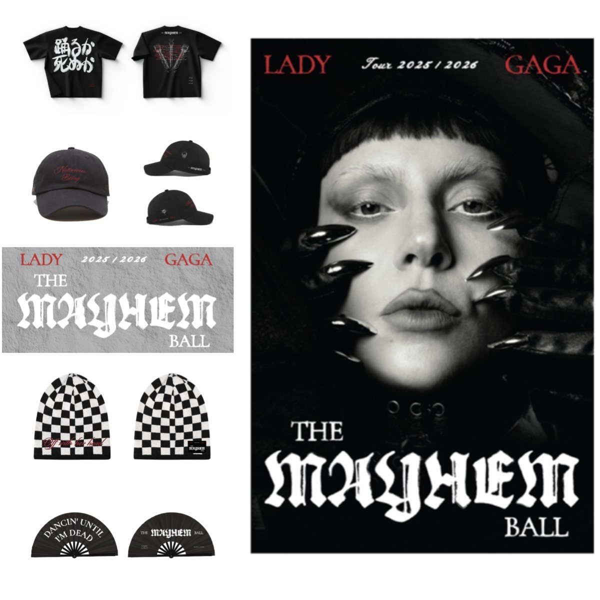 現貨┃Lady Gaga The MAYHEM Ball 日本演唱會周邊商品