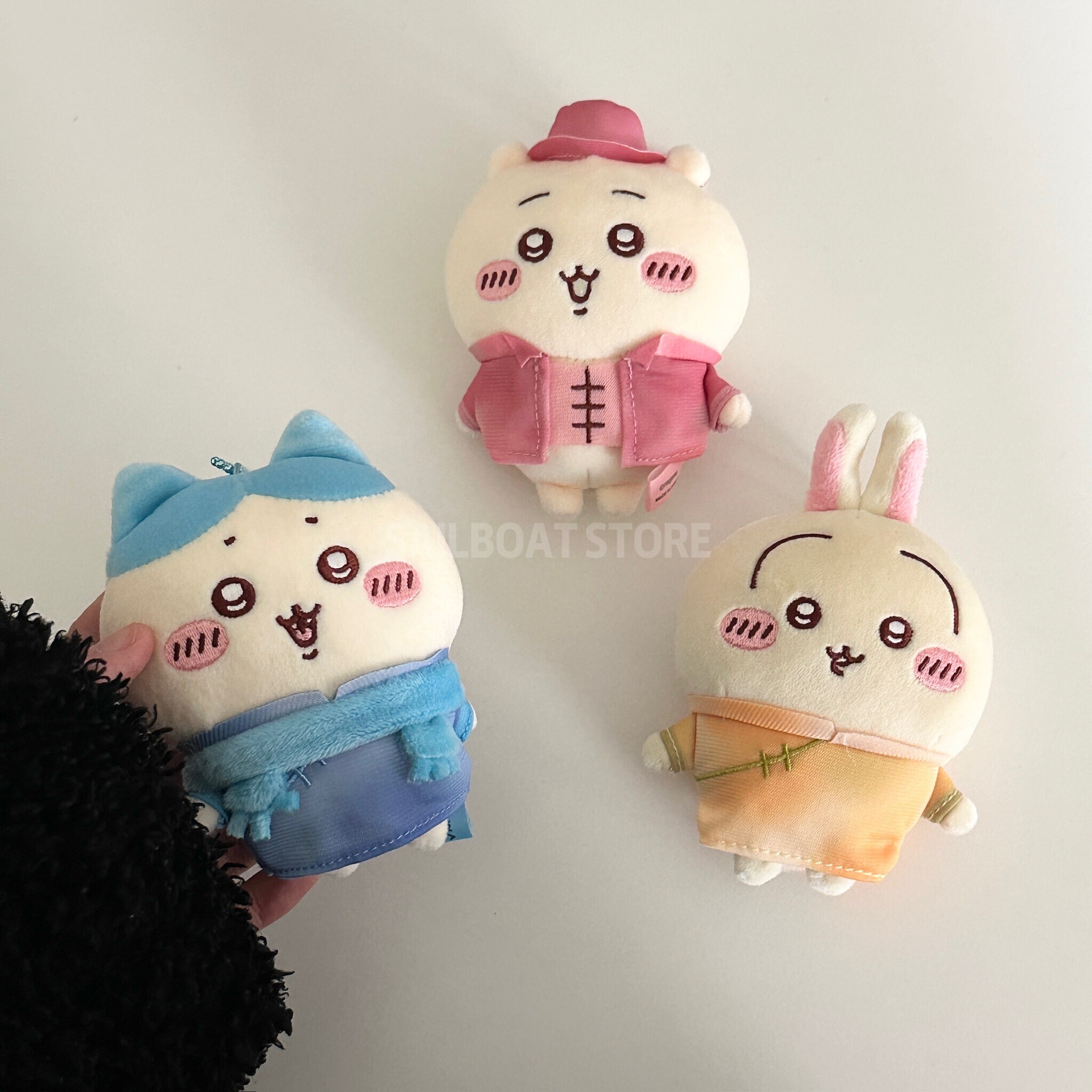 #現貨 上海限定 吉伊卡哇 唐裝 大閘蟹 舞獅 吊飾娃娃