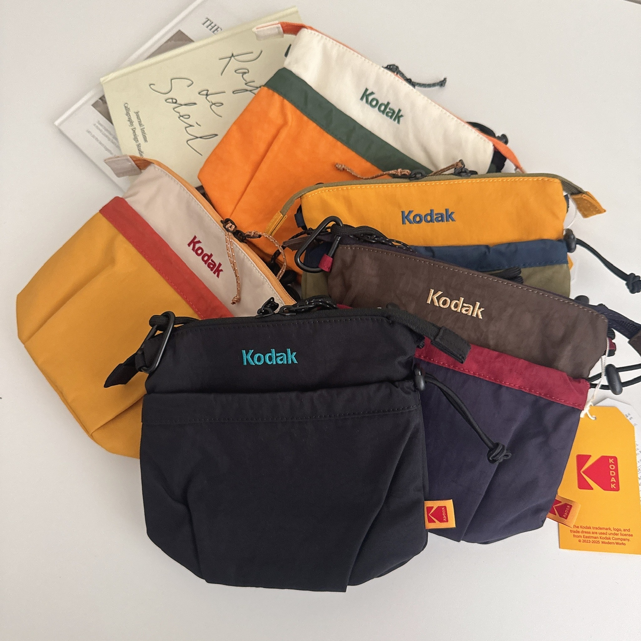 （現貨）KODAK String 繫帶 斜背小包 K5343RBG21