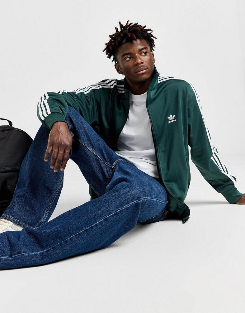 【現貨】金奎彬同款 adidas Originals Firebird 運動立領外套 韓國版 礦物綠 男款