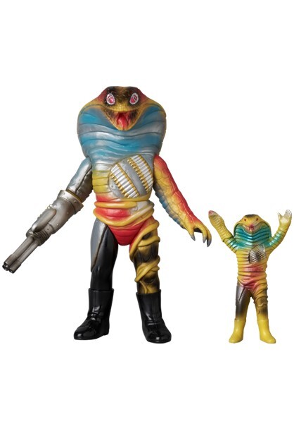 [預訂] Medicom SOFUBI Machine-Gun Snake (New color) + Mini Sofubi