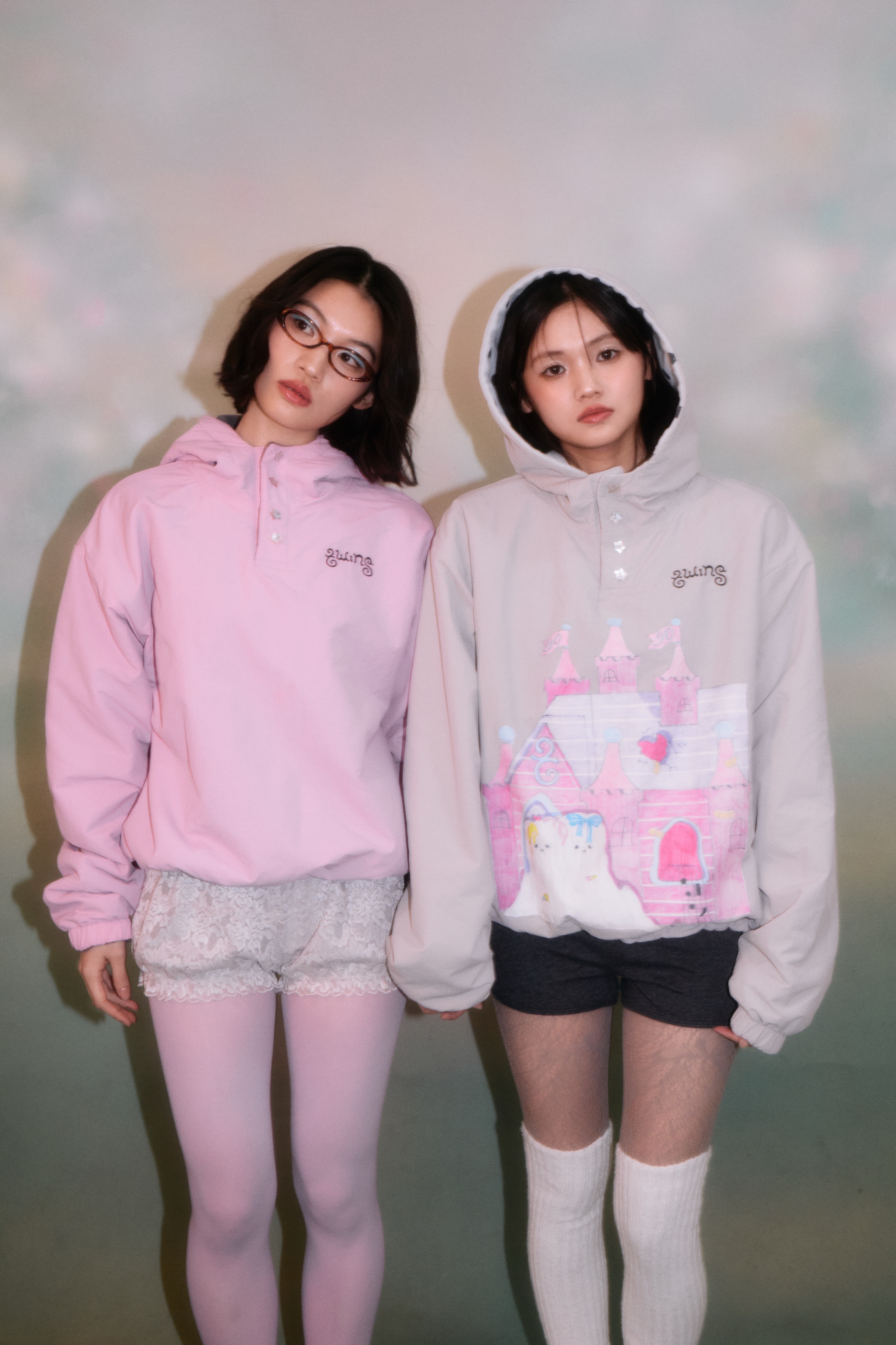 2-Way Reversible Dots Blouson