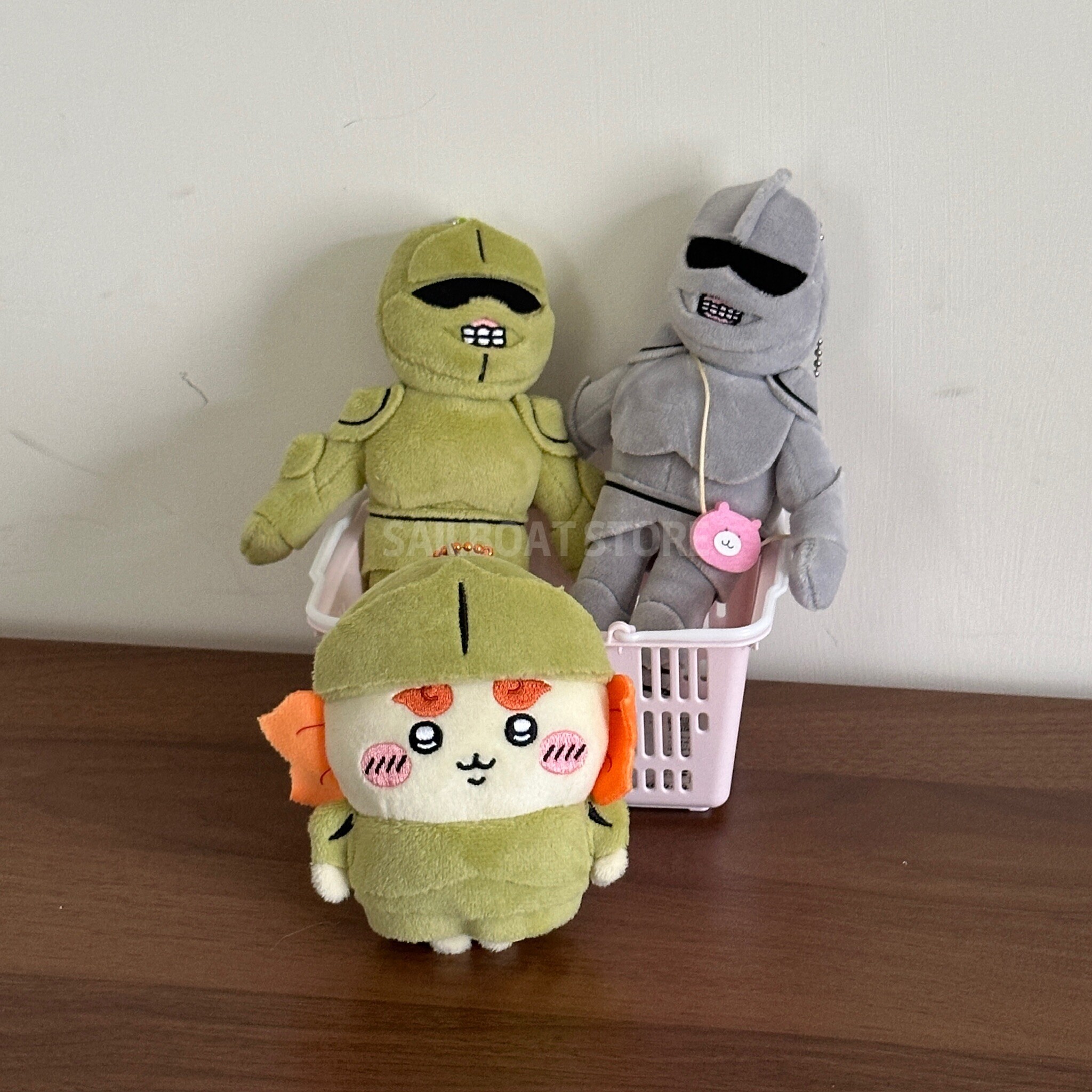 #現貨  🇯🇵日本 吉伊卡哇 鎧甲系列 風獅爺 吊飾娃娃