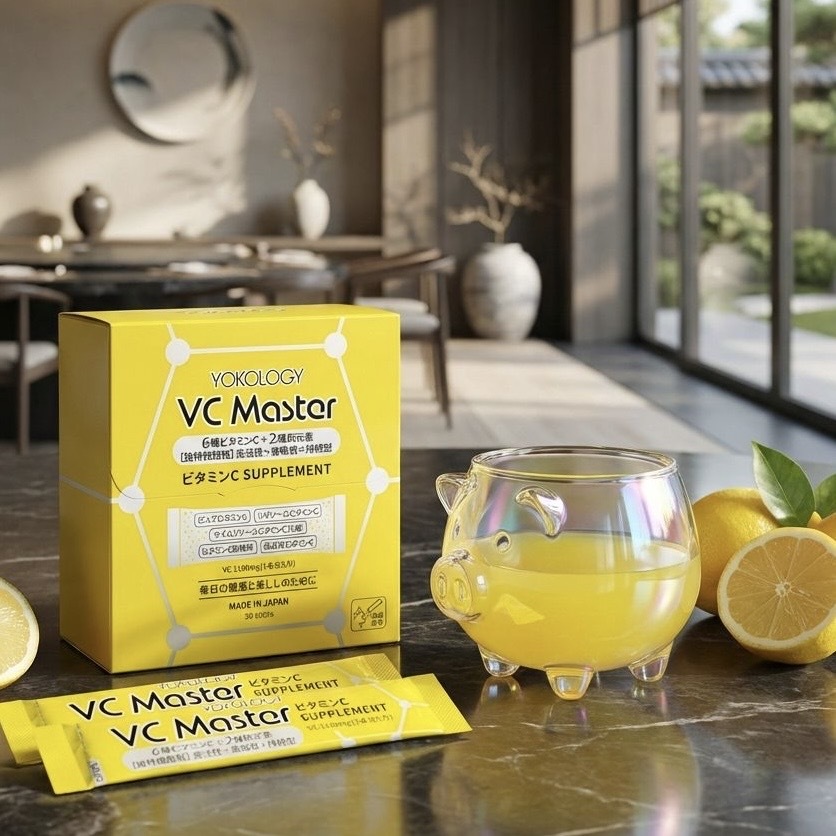 YOKOLOGY VC Master日本博士•高機能綜合維C速攻補充品（夥粒粉末狀 2.5g x 30條）