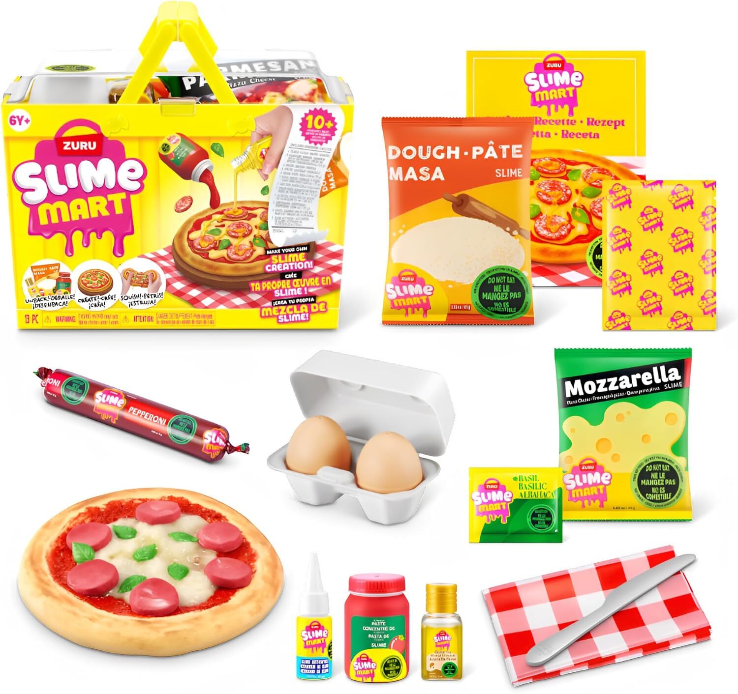 Slime Mart史萊姆超市-速食提籃 披薩