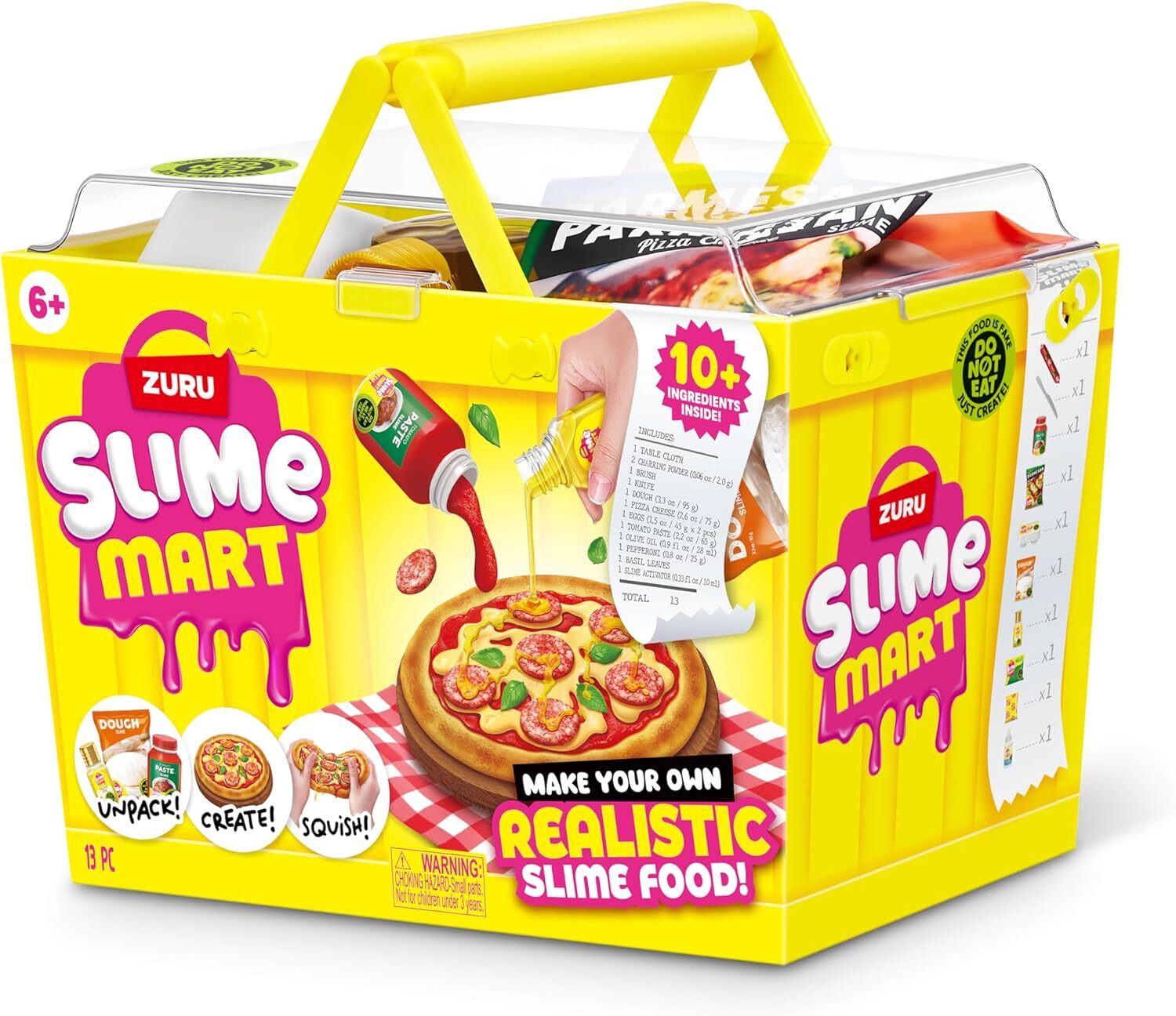 Slime Mart史萊姆超市-速食提籃 披薩