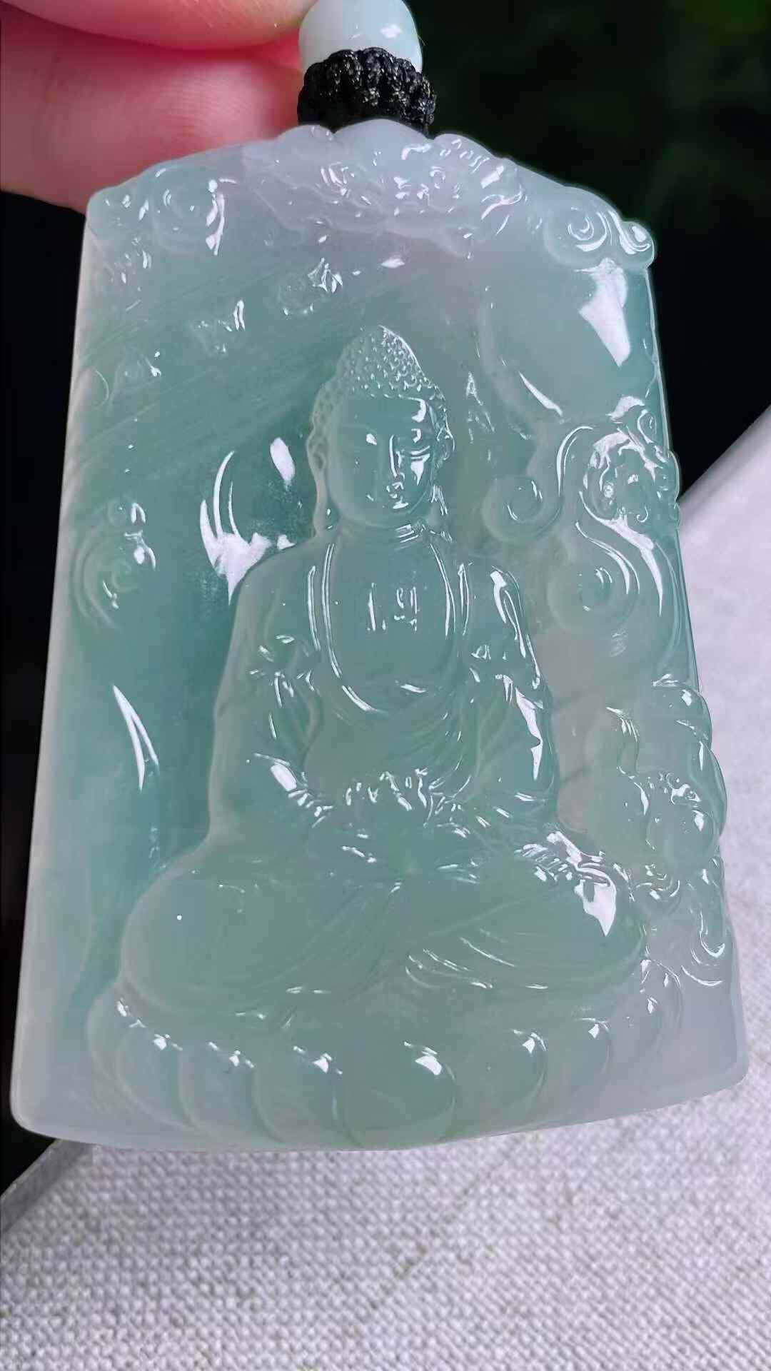 12234 翡翠高冰晴阿彌陀佛