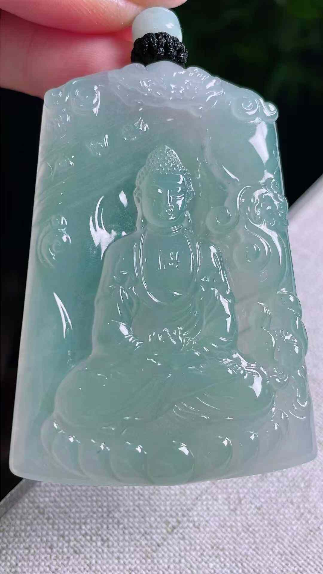 12234 翡翠高冰晴阿彌陀佛