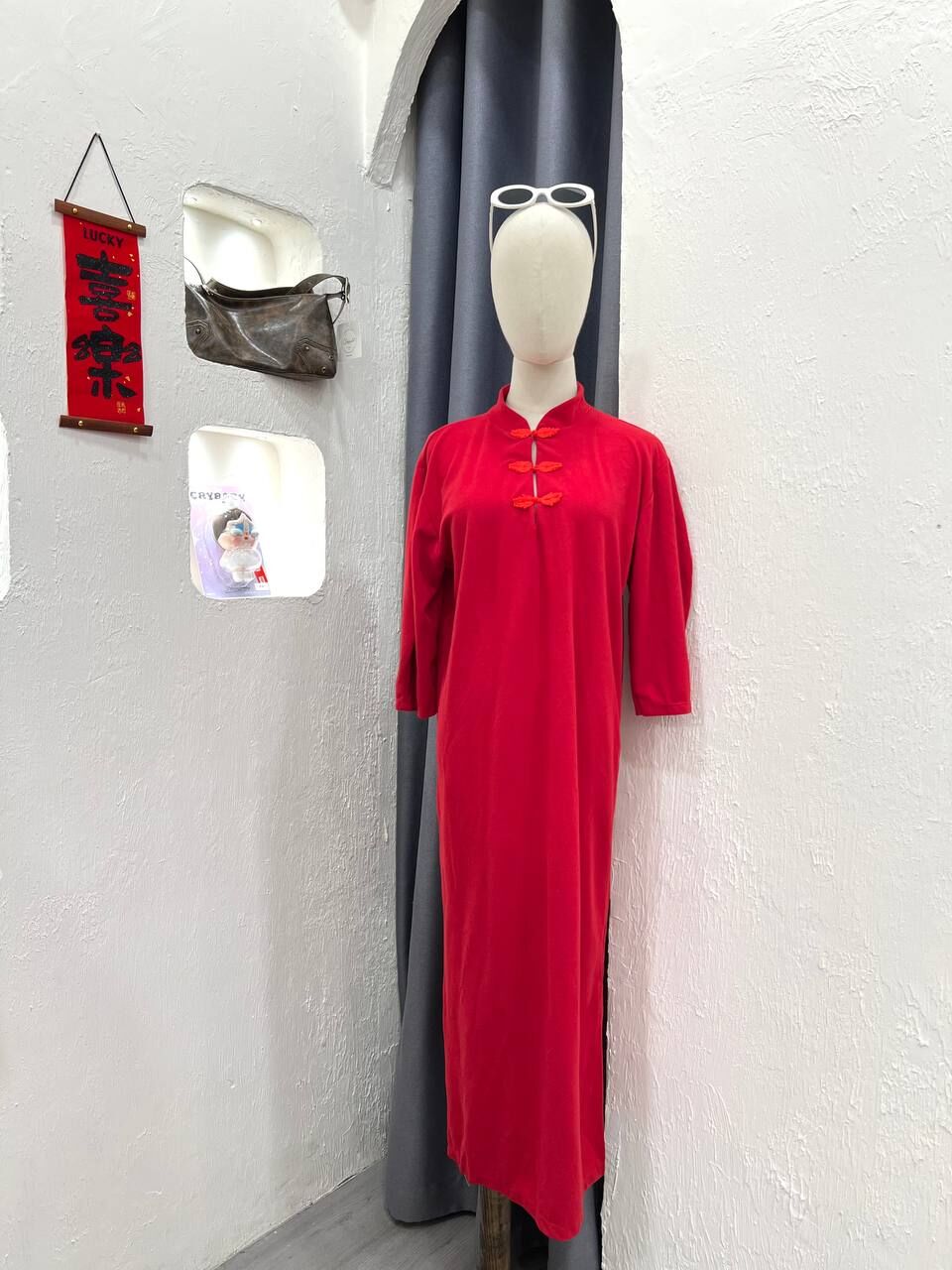 Red Long Qipao