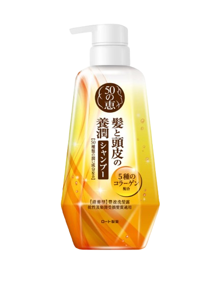 Rohto 樂敦 50 惠養潤豐盈洗髮露（400ml）（滋潤型／清爽型／舒壓型／鎖色型）