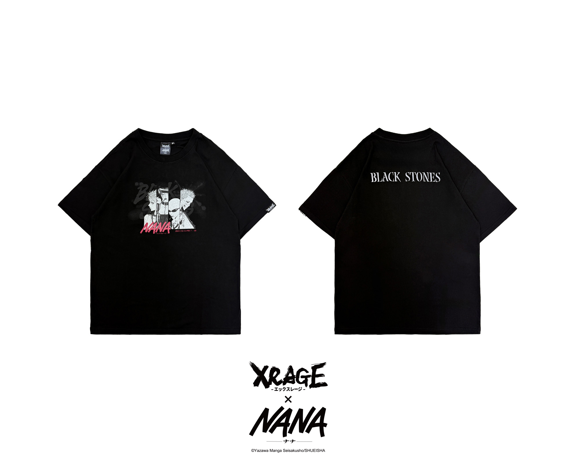 BLACK STONES樂團 短T