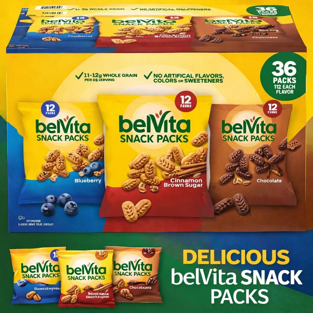 【預購】belVita Bites H012753 什錦口味餅乾 (36包)