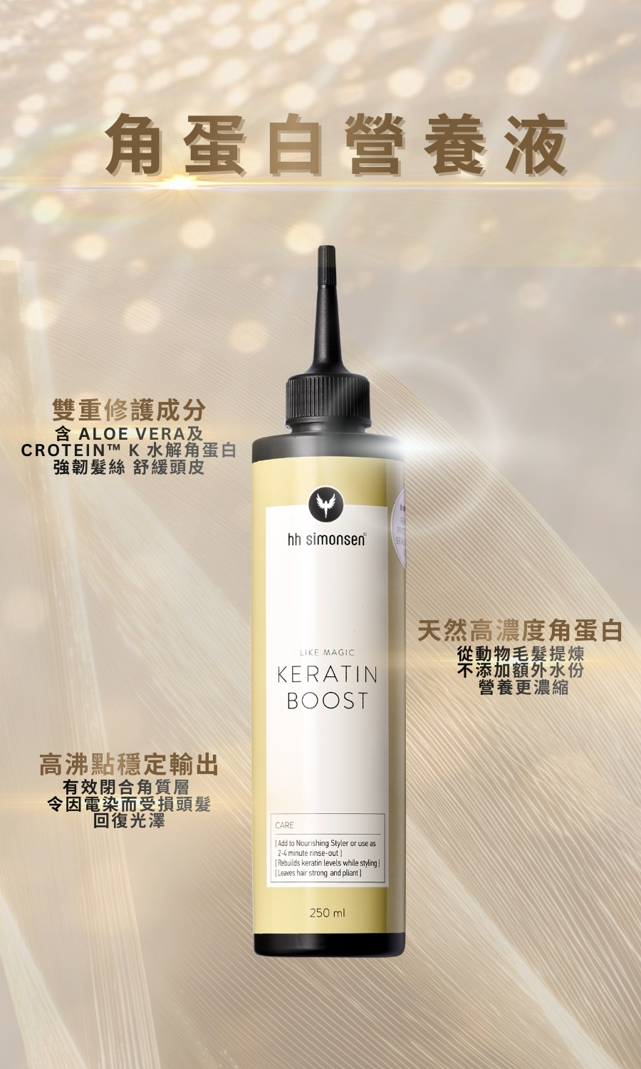 HH Simonsen Nourishing Styler 修護直髮夾