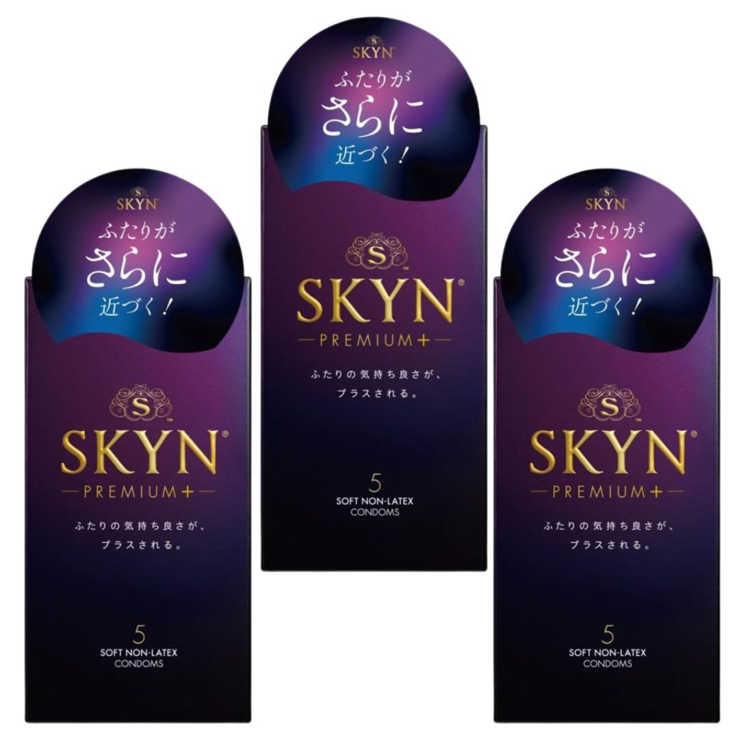 【3盒裝】【日版-推薦】SKYN JP Premium+ 系列 iR 安全套 5片裝