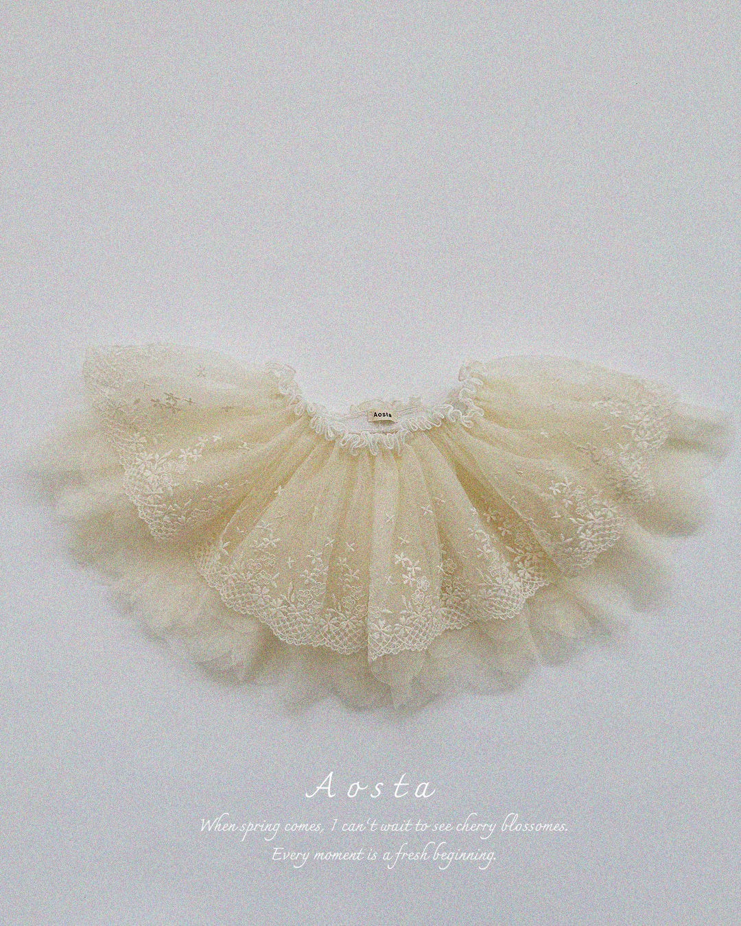 巴黎浪漫輕紗裙