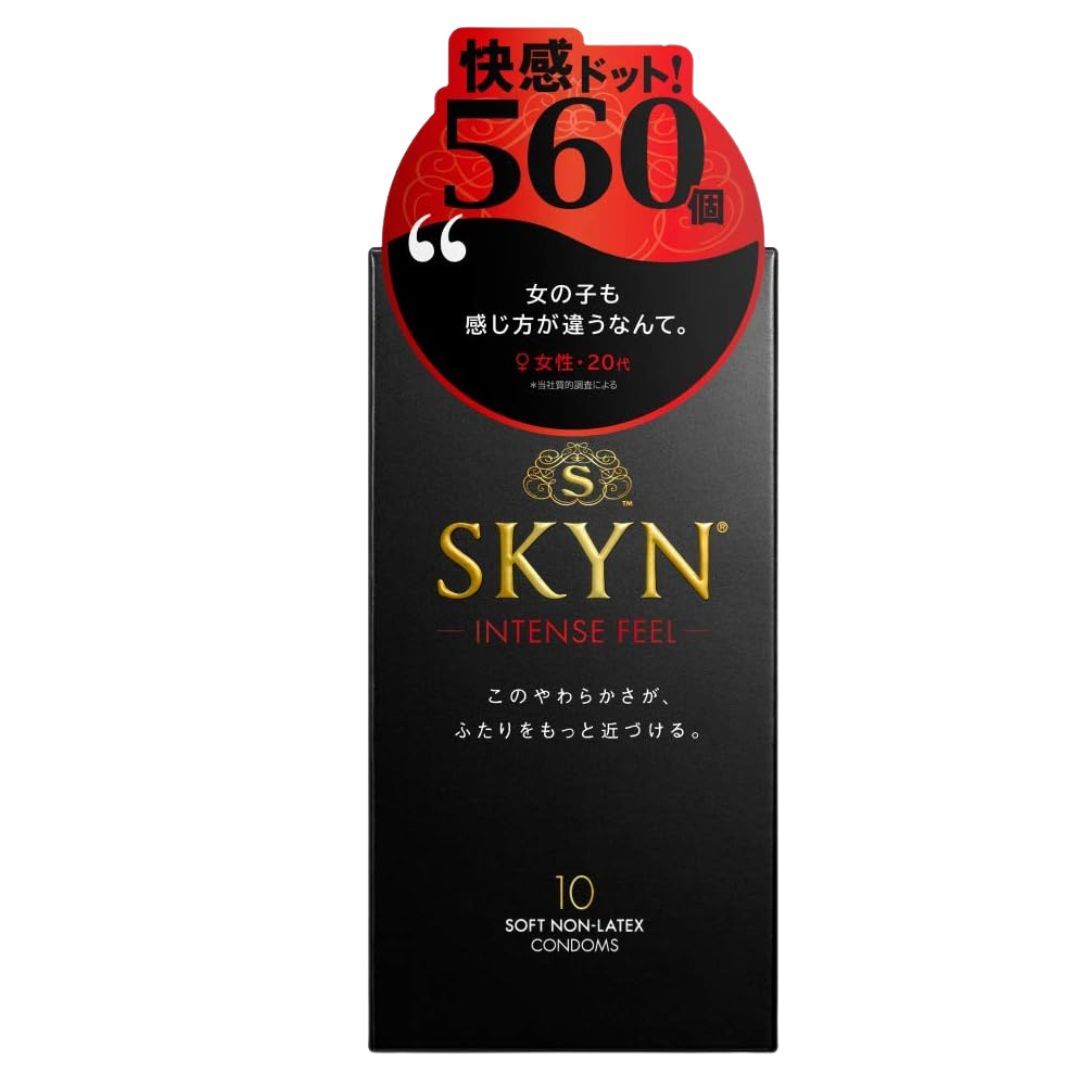 【新品上架】【3盒裝】【日版-推薦】SKYN JP Intense feel 凸點 iR 安全套（10片裝）