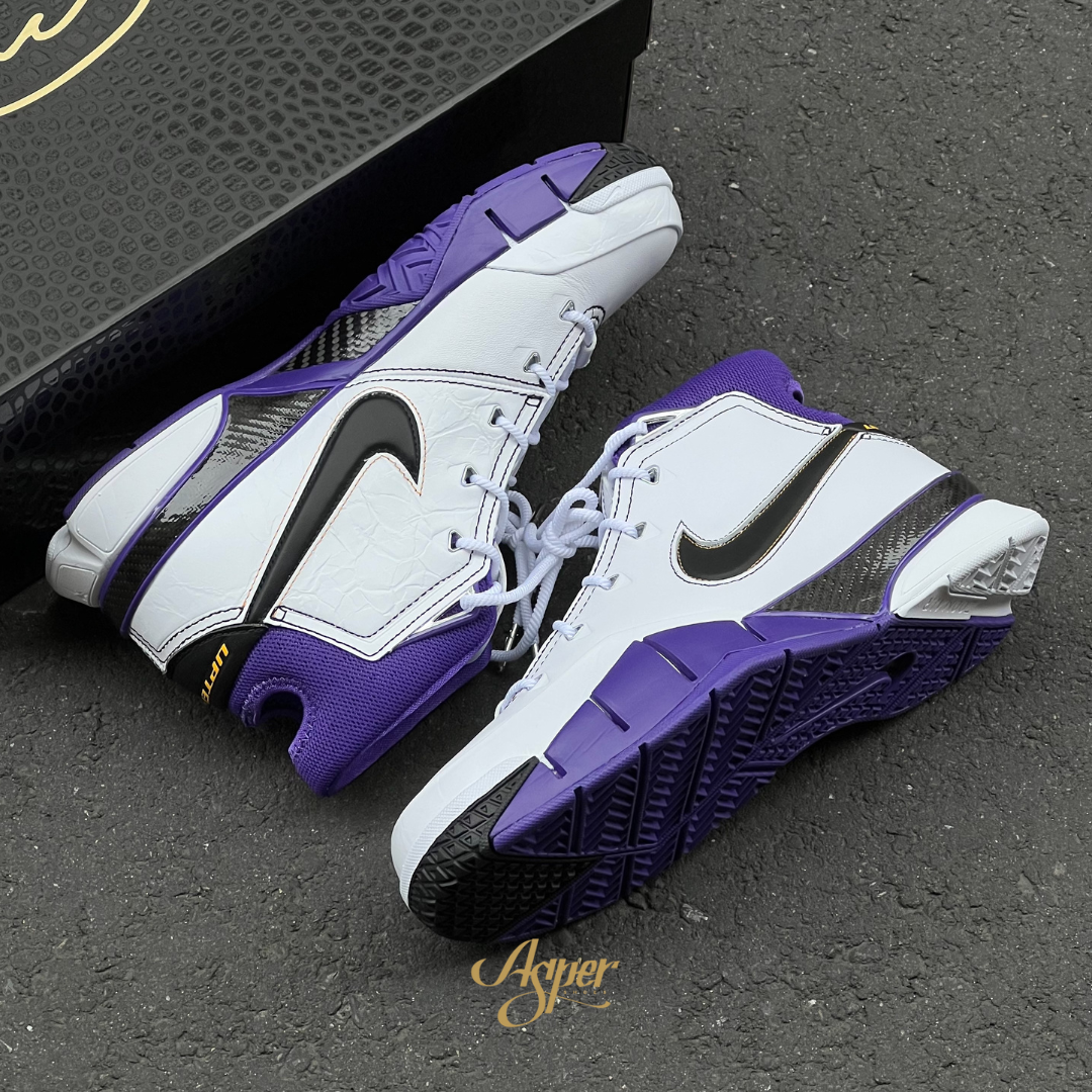 Nike Kobe 1 Protro "81 Pt Game" 20周年 白紫黑鉤 曼巴 籃球鞋 男鞋 IM0542-100