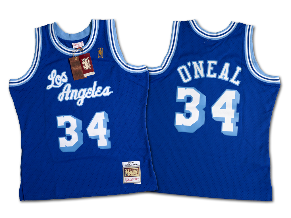 Mitchell & Ness 洛杉磯湖人隊 Shaquille O'neal 1996-1997 復刻 Swingman 球衣