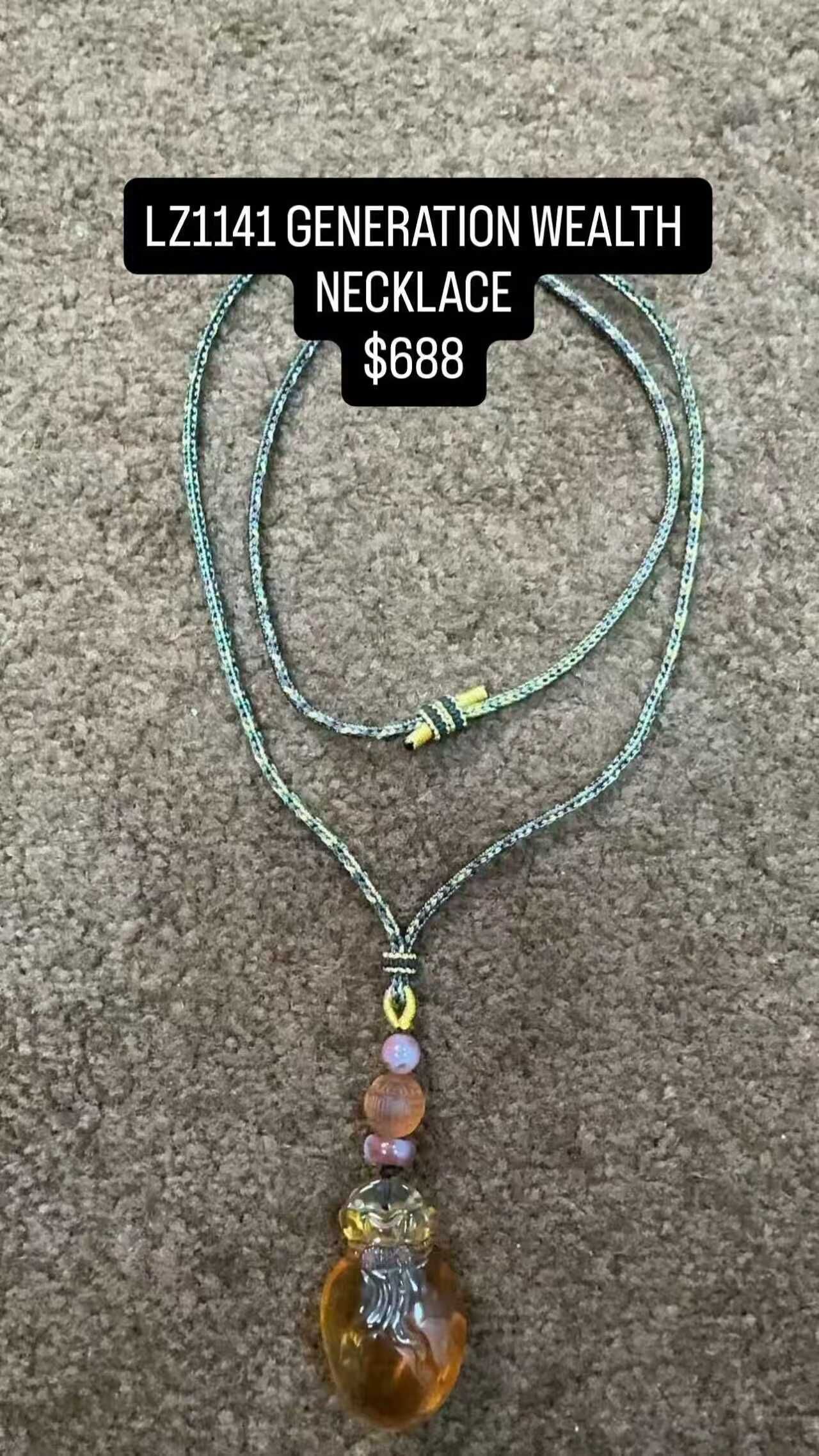 1 LZ1141 GENERATION WEALTH NECKLACE