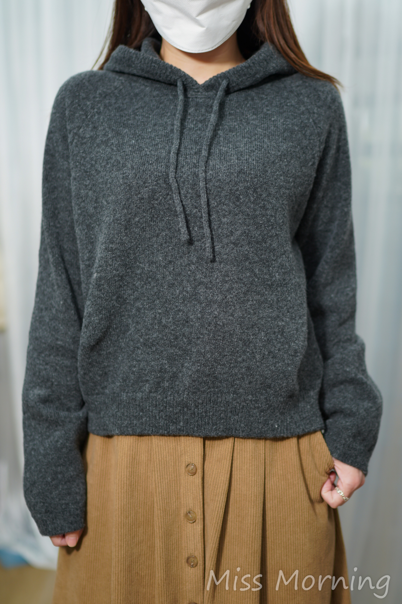 唔厚唔薄有帽上衣(15058)