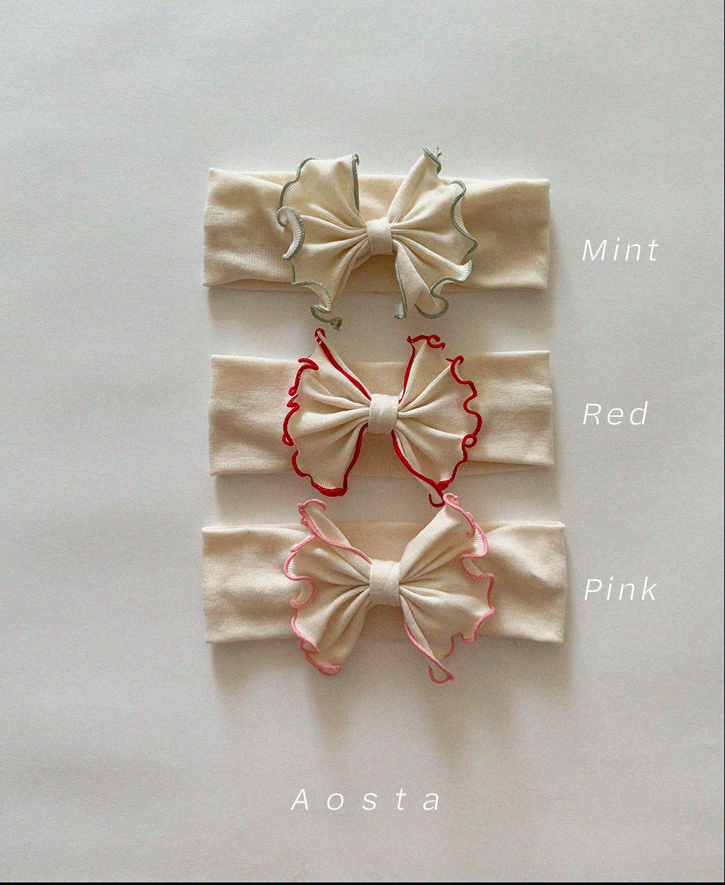 寶寶蝴蝶結髮帶