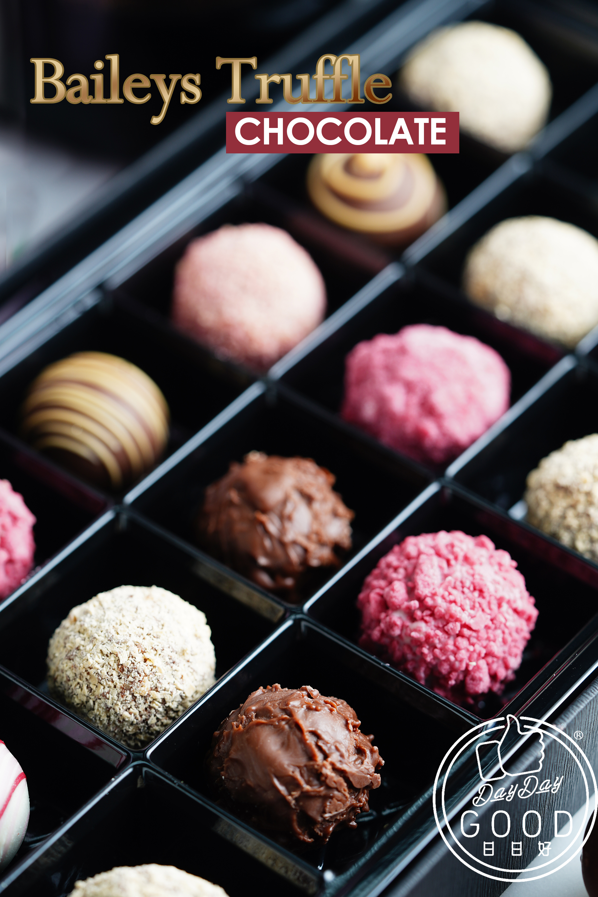 Kenny Sir 實體班 - 士多啤梨及原味Baileys軟心朱古力