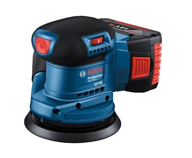 BOSCH  博世 18V 鋰電 偏心 砂磨機 GEX 185-LI 空機 06013A5080 砂紙機 06013