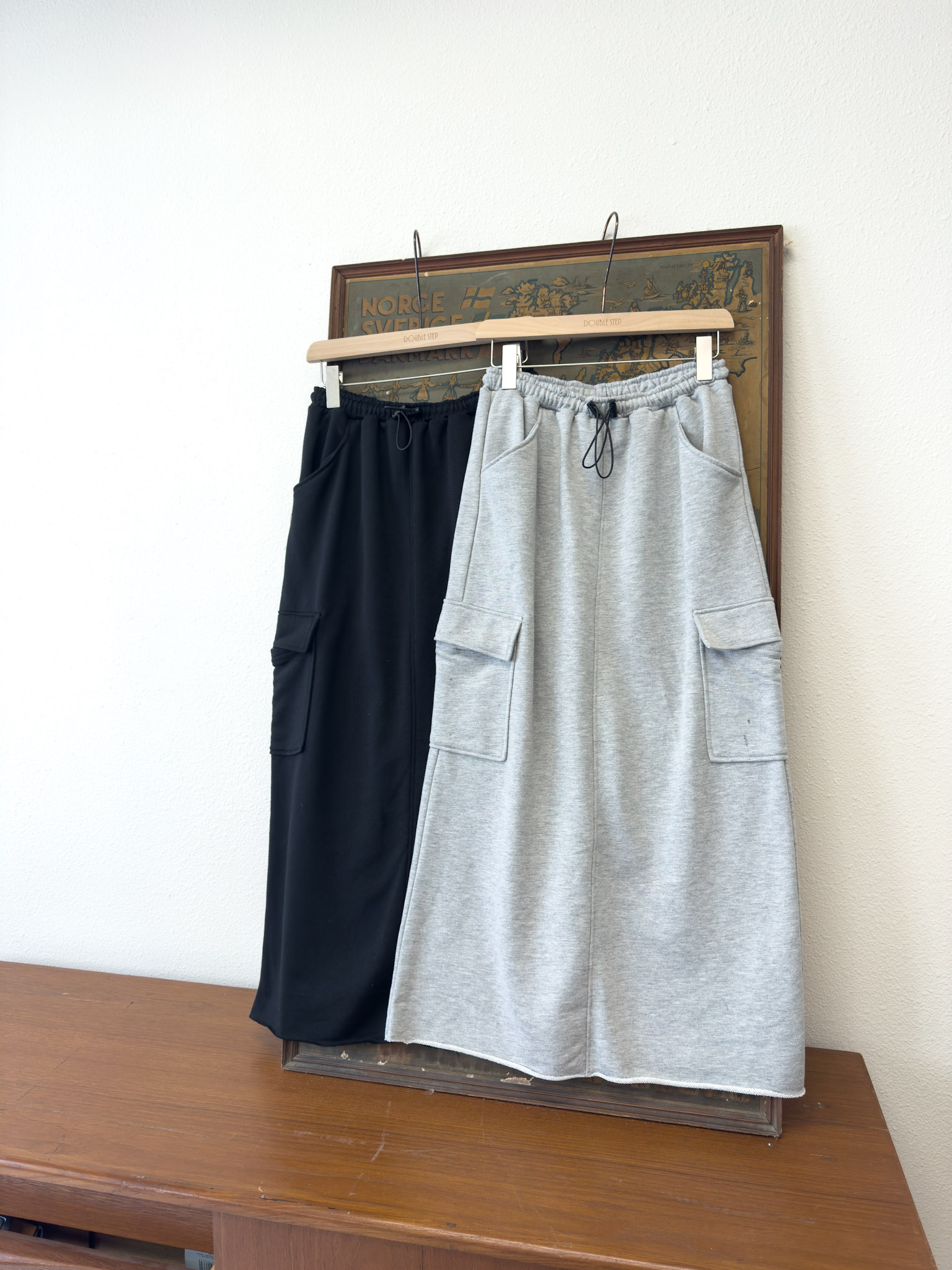 日常百搭衛衣工裝裙 - SK61955