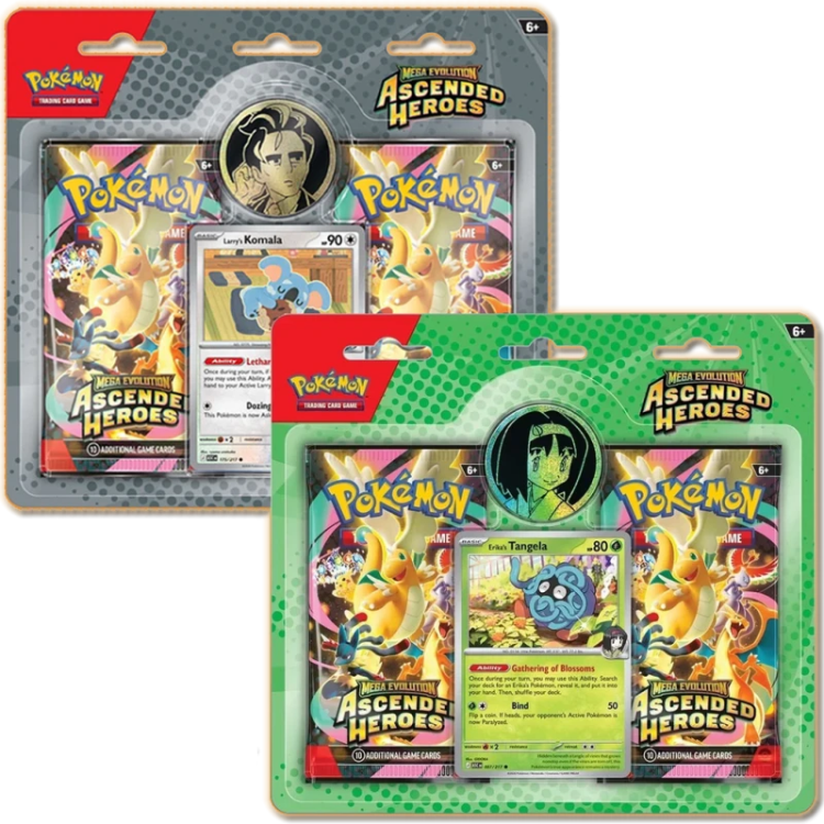 Pokemon TCG Ascended Heroes 2-Pack Blister 一對盒