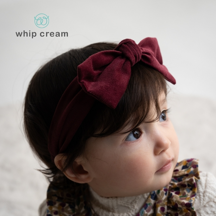 【日本 whip cream】燈芯絨髮帶