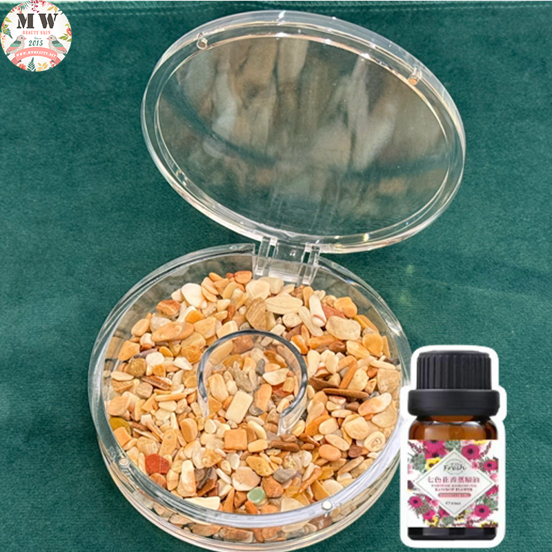 龍宮舍利 能量充電盒+七色花精油10ml