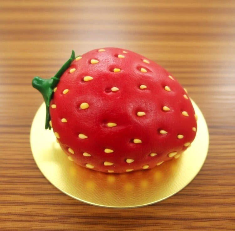 3D  Strawberry Cake PTW330L