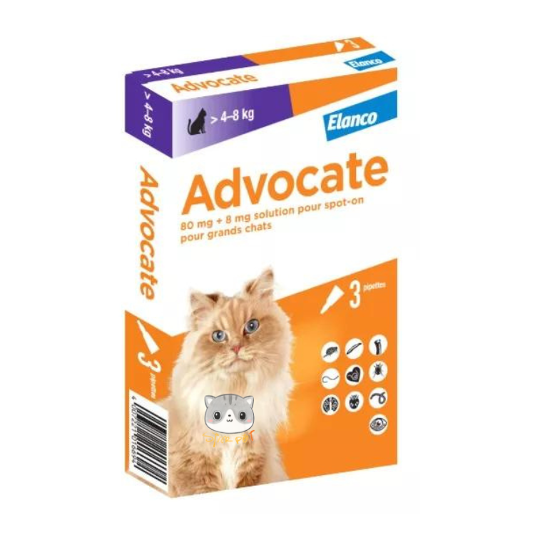 Elanco (Bayer)  Advocate心疥爽® 貓用 4-8kg