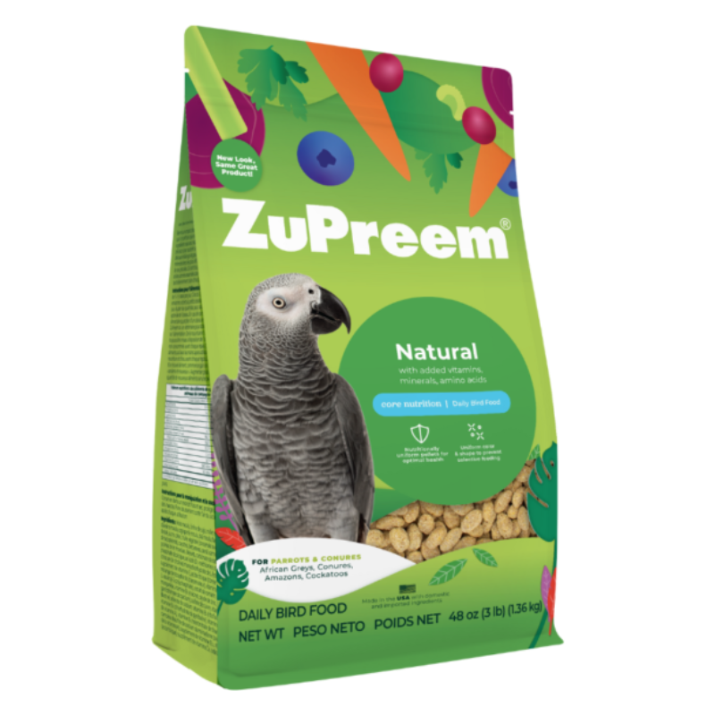 [一件包郵]Zupreem 蔬果滋養大餐 中大型鸚鵡 鳥飼料 - 3lb