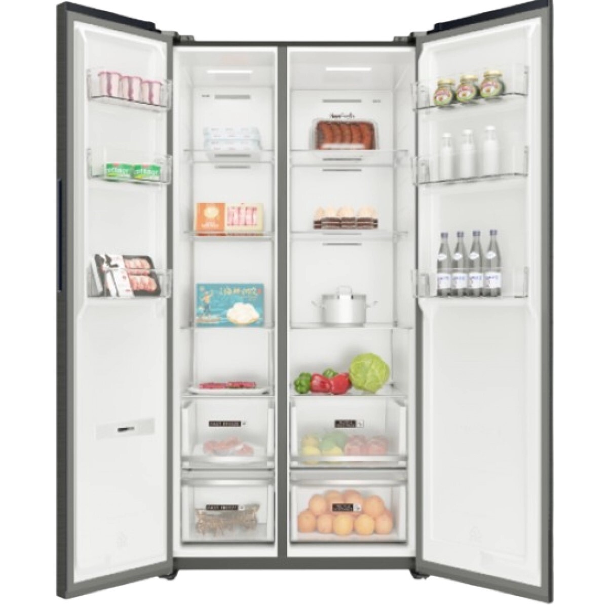 惠而浦 Whirlpool   WF2X610NBHK‧變頻對門式雪櫃‧584公升‧香港行貨,原廠5年全機,10年壓縮機保養‧