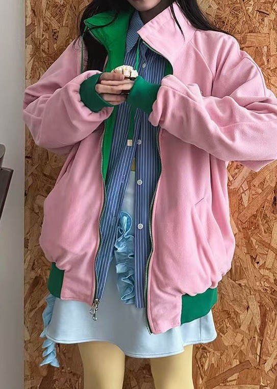 兩面穿雙色防風夾克