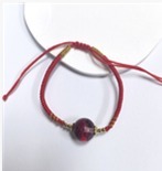 YY2507  原矿晶体砂手绳YOA070609