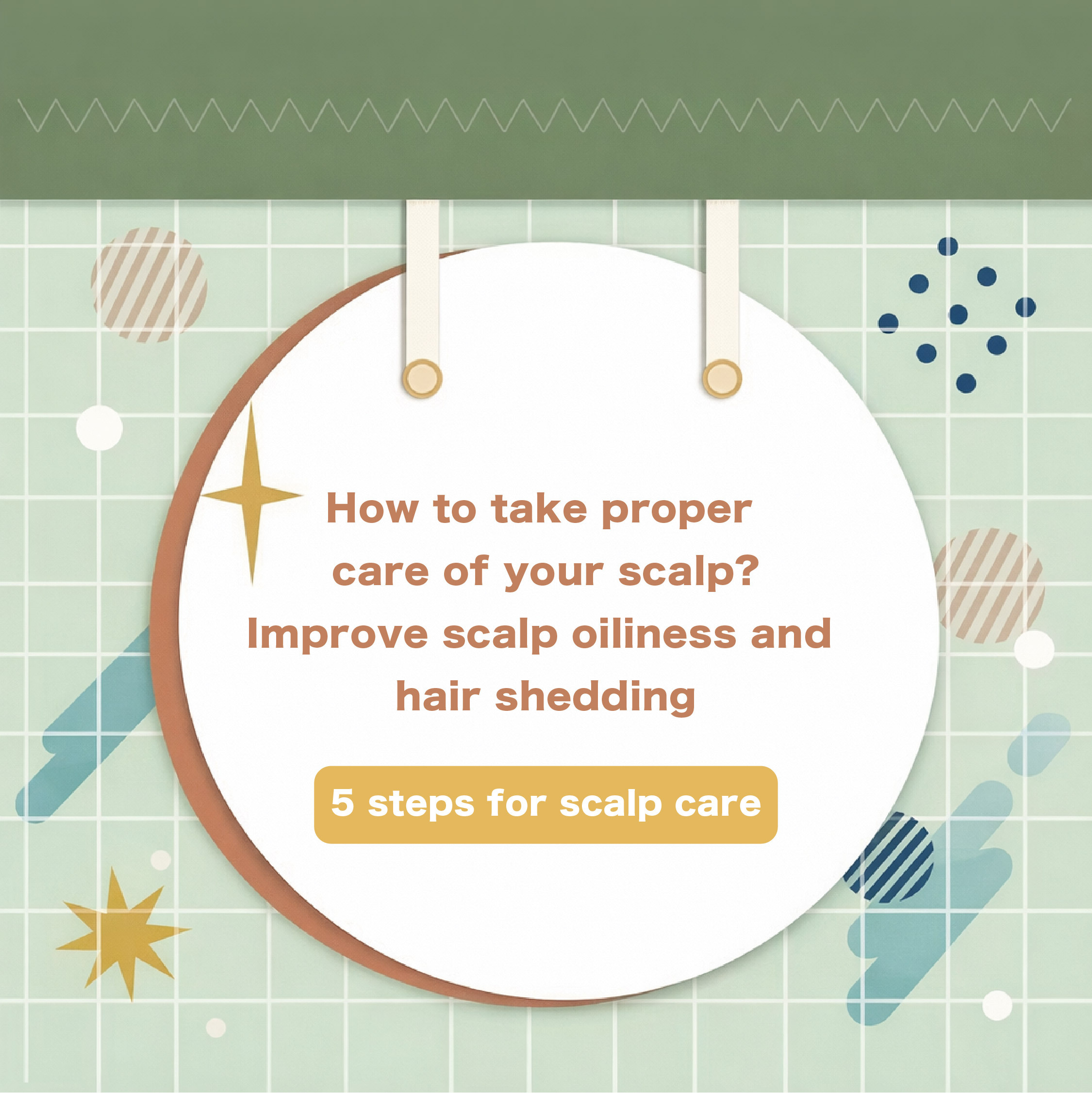 How to properly care for your scalp to improve oiliness and hair loss?
